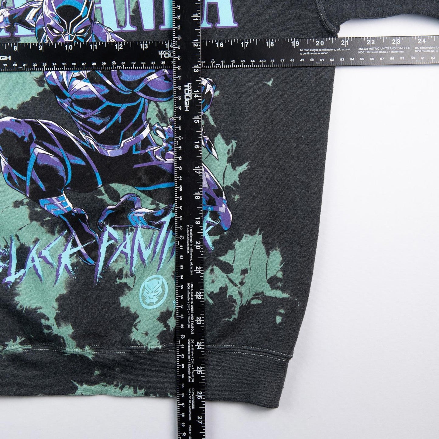 Marvel X FUBU Black Panther Wakanda Tie Dye Graphic Sweatshirt Men's Medium