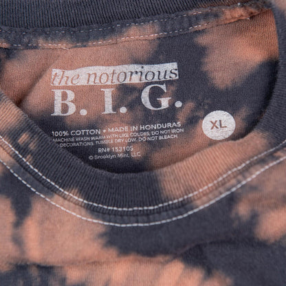Notorious B.I.G. Biggie Smalls Tie Dye Graphic T-Shirt Men’s XL