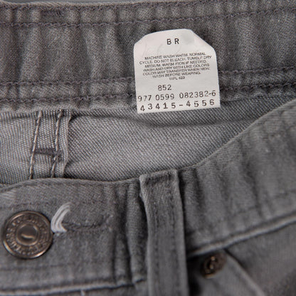 Vintage 1999 Levi’s 977 Gray Straight Leg Men's Jeans 34x29