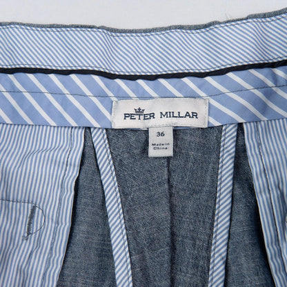 Peter Millar Chino Golf Shorts 8" Inseam Mens 36