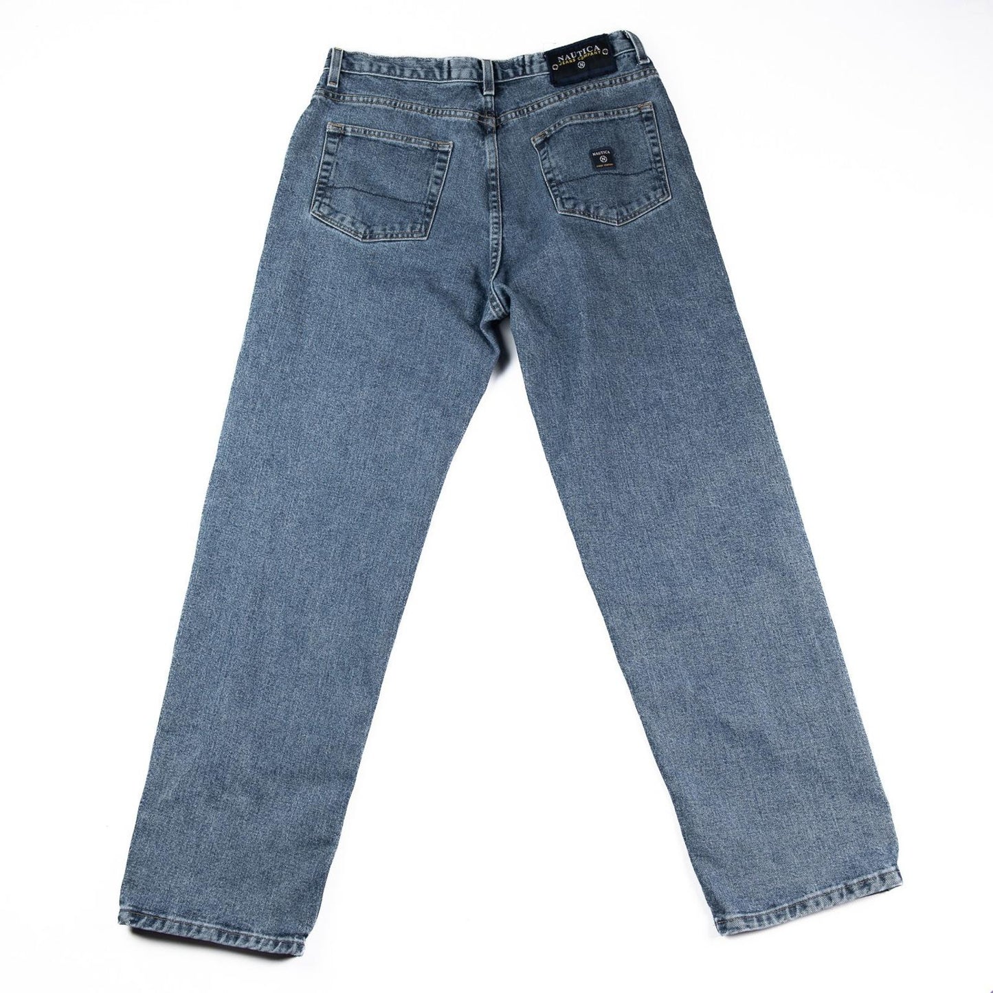 Vintage 1990s Nautica Jeans Company Easy Fit Denim Jeans Mens 34x32