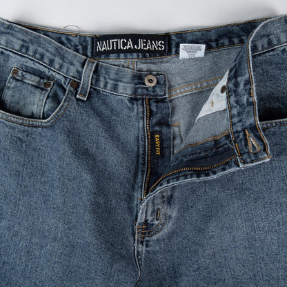 Vintage 1990s Nautica Jeans Company Easy Fit Denim Jeans Mens 34x32