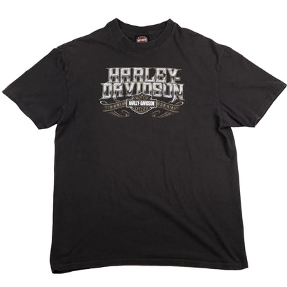 Harley Davidson Gainesville Florida Alligator T-Shirt Men’s 2XL Black 2011