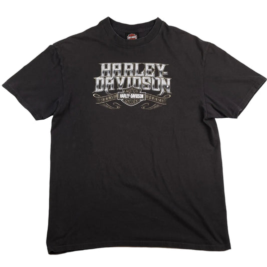 Harley Davidson Gainesville Florida Alligator T-Shirt Men’s 2XL Black 2011