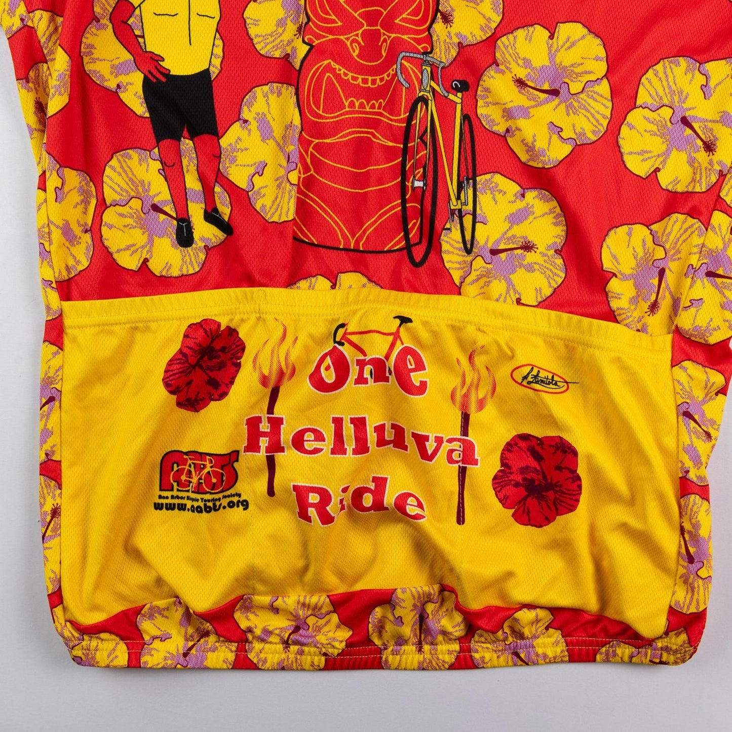 Voler 2009 One Helluva Ride Cycling Jersey Medium