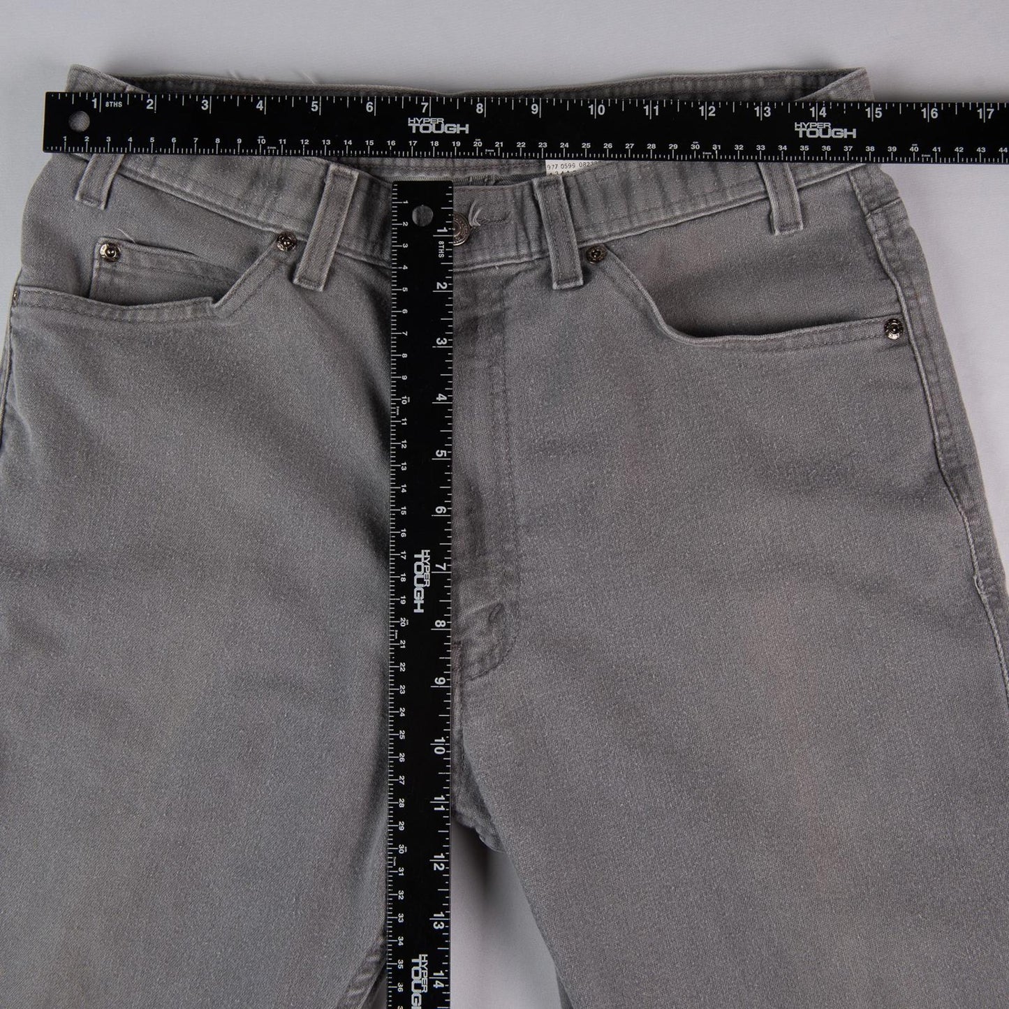 Vintage 1999 Levi’s 977 Gray Straight Leg Men's Jeans 34x29