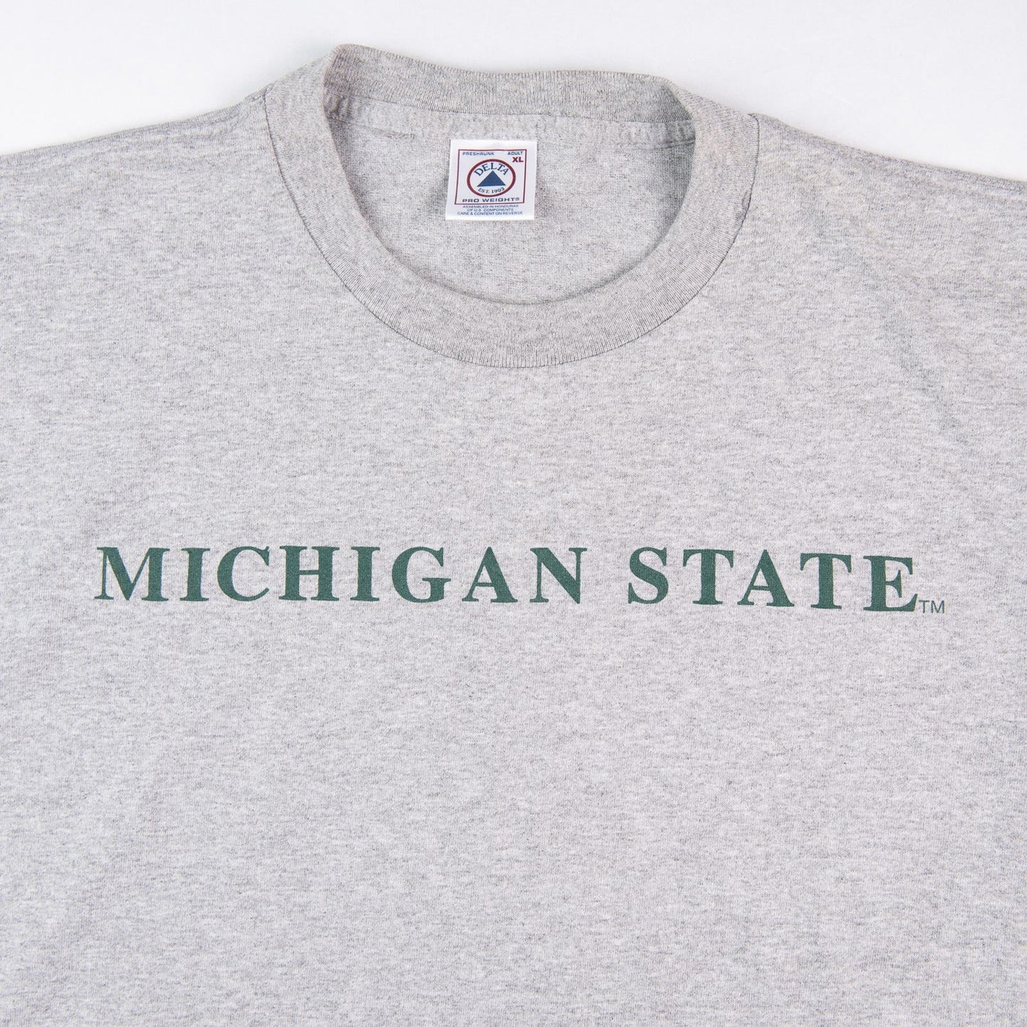 Vintage Y2K Michigan State Spartans Delta T Shirt Mens XL