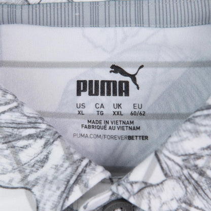 Puma Golf Floral Print Performance Polo Men’s XL