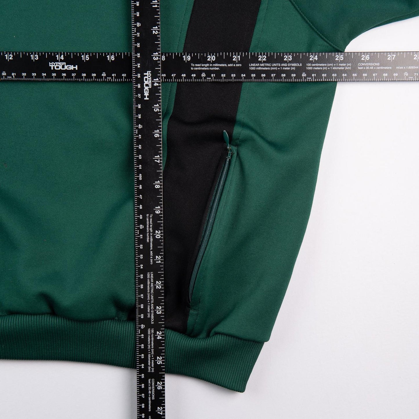 Vintage Y2K Adidas Quarter Zip Pullover Green Soccer Training Top Men's Large