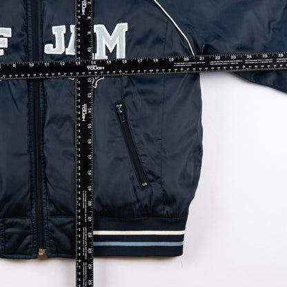 Vintage Y2K Def Jam University Varsity Down Puffer Jacket Women’s large