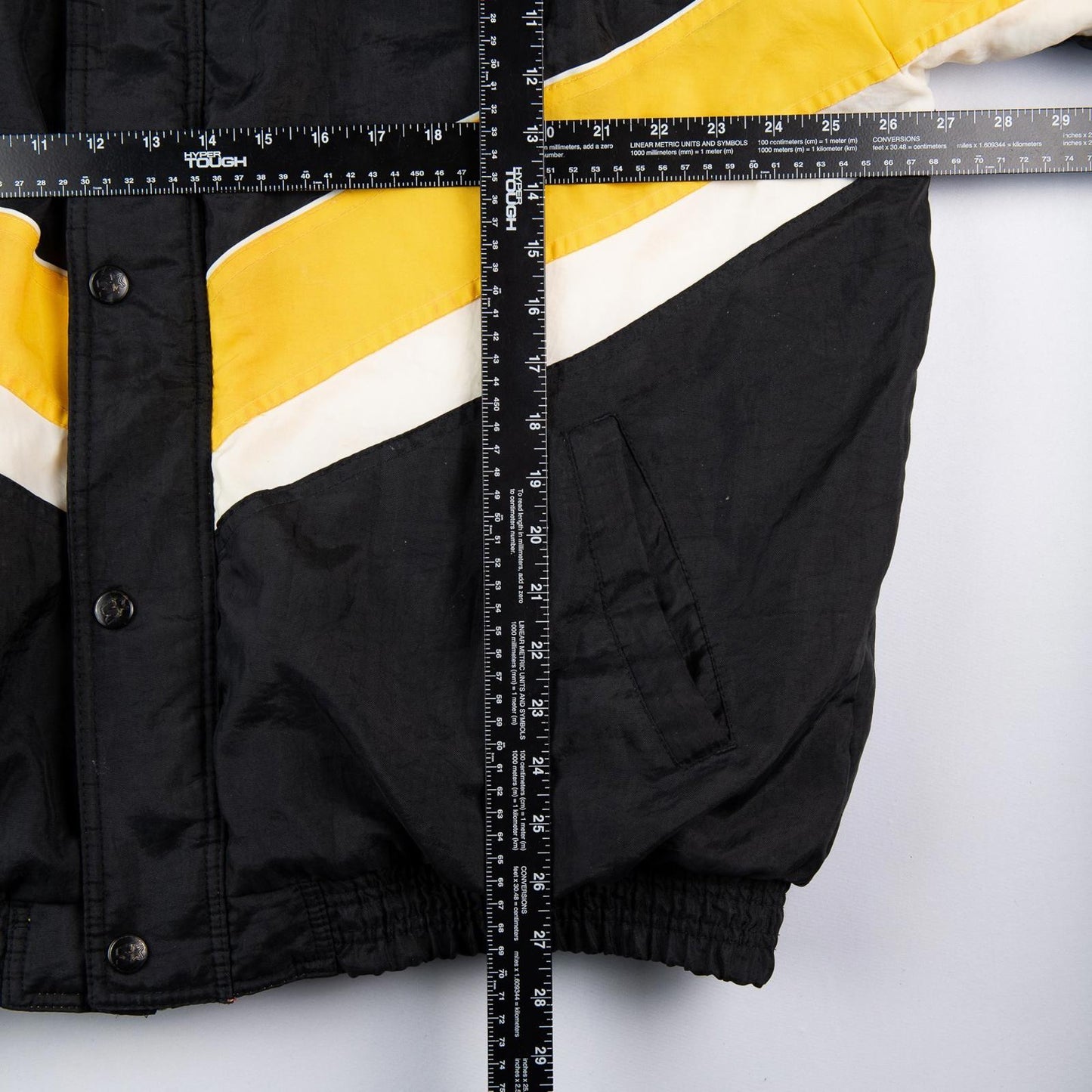 Vintage 1990's Starter Pittsburgh Steelers Puffer Jacket Men's XL