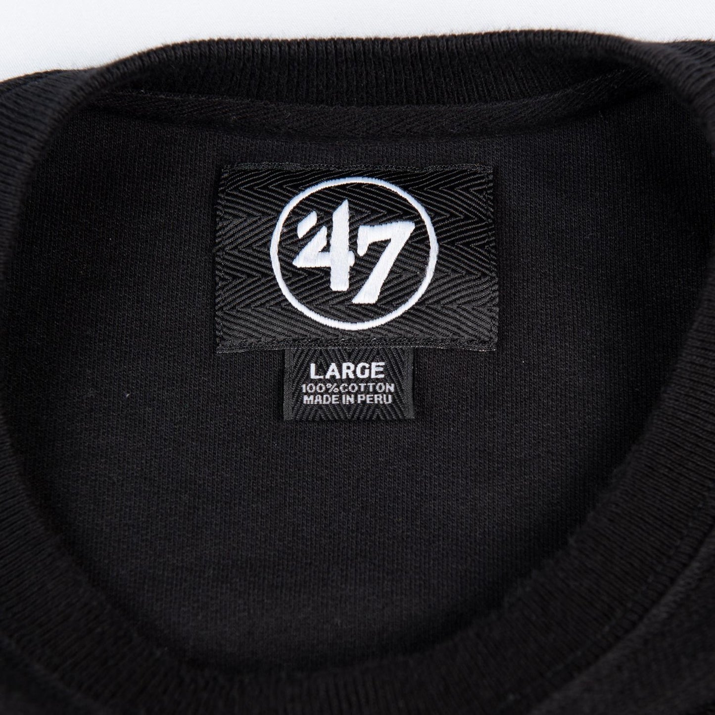 Pittsburgh Steelers 47 Brand NFL Crewneck Pullover Sweatshirt Kangaroo Pockets Men's Large