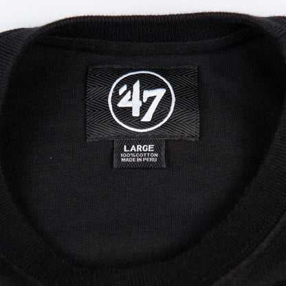 Pittsburgh Steelers 47 Brand NFL Crewneck Pullover Sweatshirt Kangaroo Pockets Men's Large