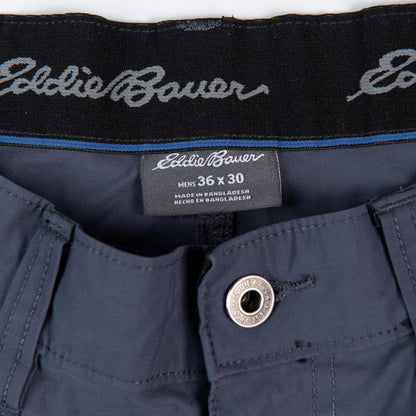 Eddie Bauer Mens Performance Stretch Pants Gray Men's 36x30