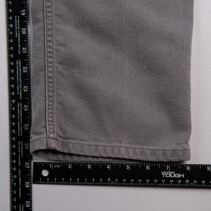Vintage 1999 Levi’s 977 Gray Straight Leg Men's Jeans 34x29