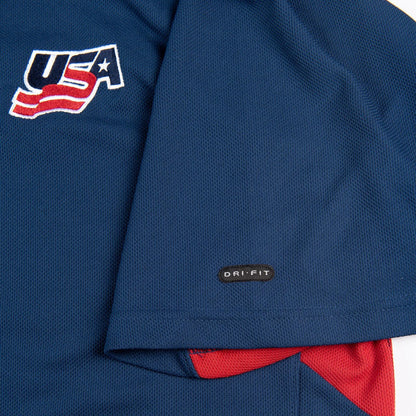 Nike Team USA Hockey Dri Fit Polo Shirt Men's XL