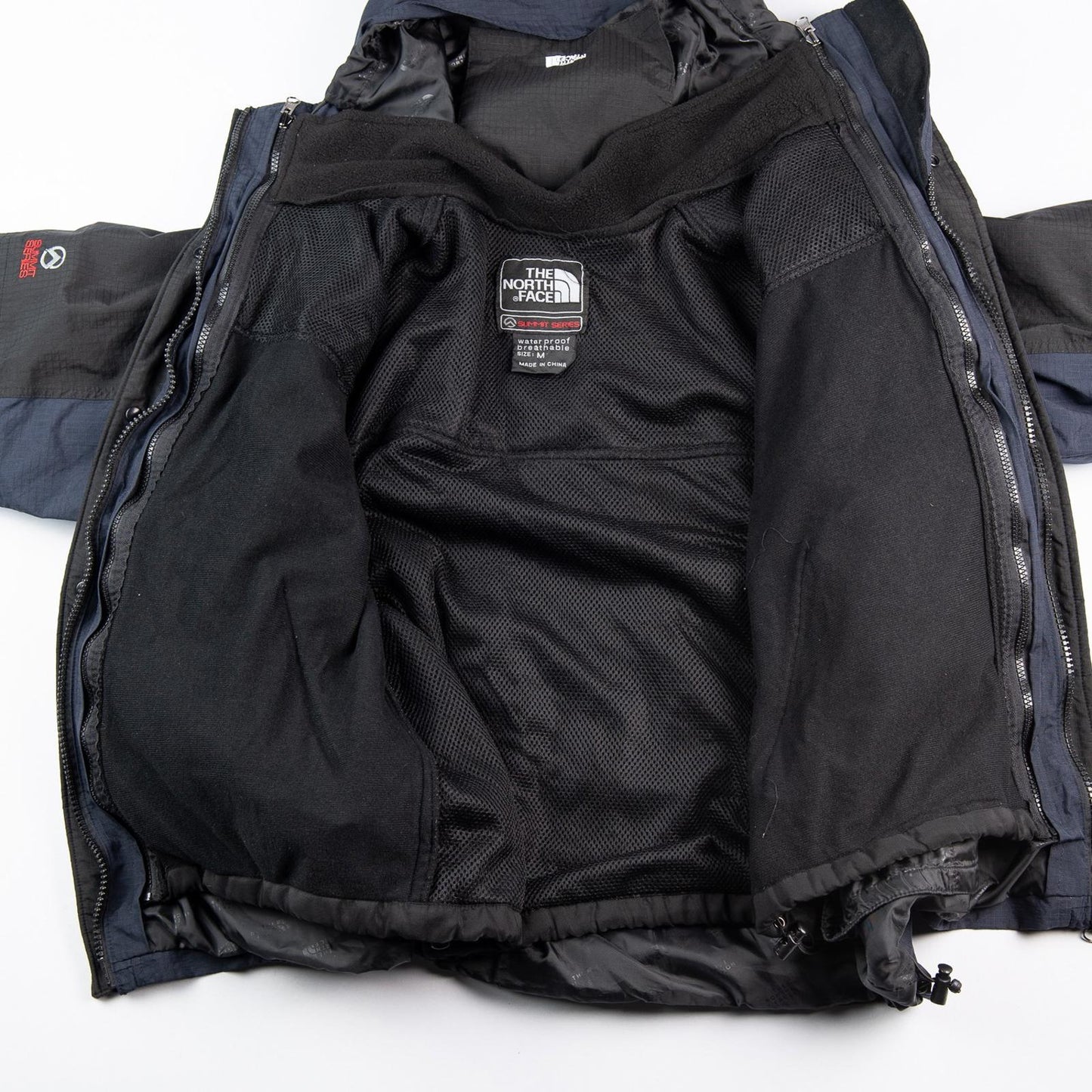 Vintage Y2K The North Face Summit Series Gore-Tex XCR Jacket w/ Zip-In Fleece Men's Medium