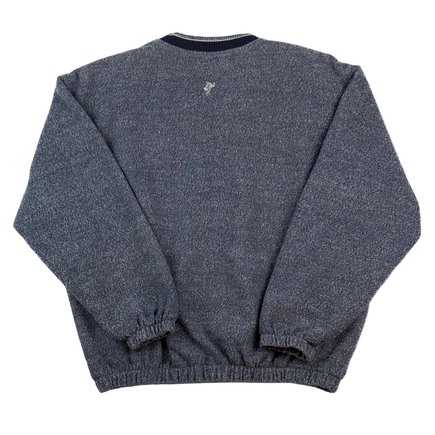 Gray sweatshirt on a white background
