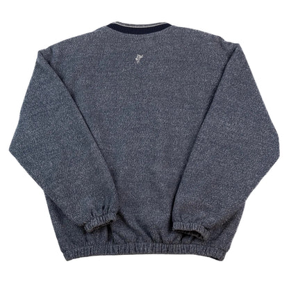 Gray sweatshirt on a white background