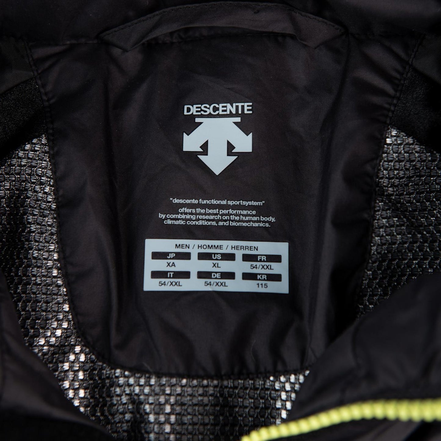 Descente Heat Navi Insulated Hooded Puffer Jacket Men's XL