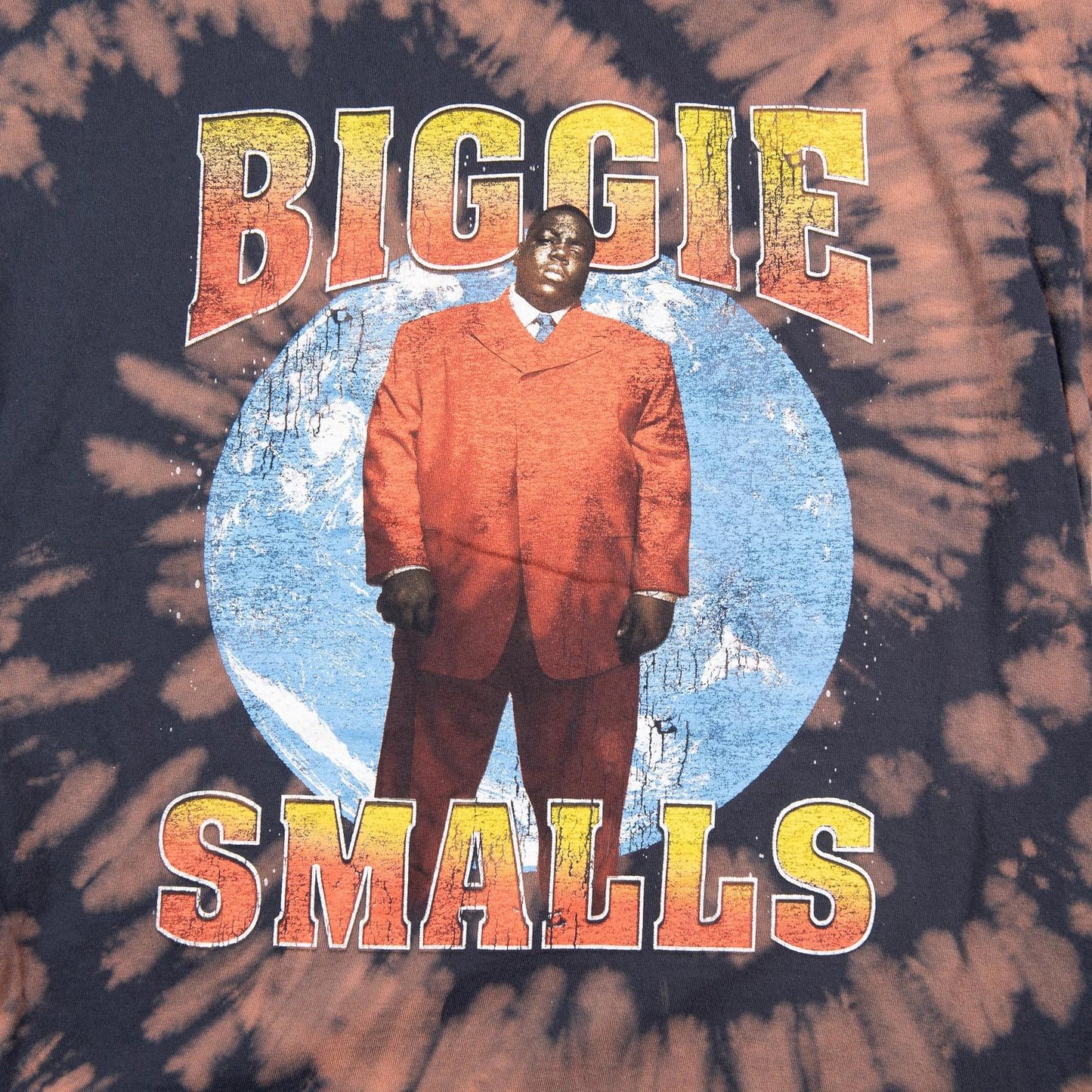 Notorious B.I.G. Biggie Smalls Tie Dye Graphic T-Shirt Men’s XL
