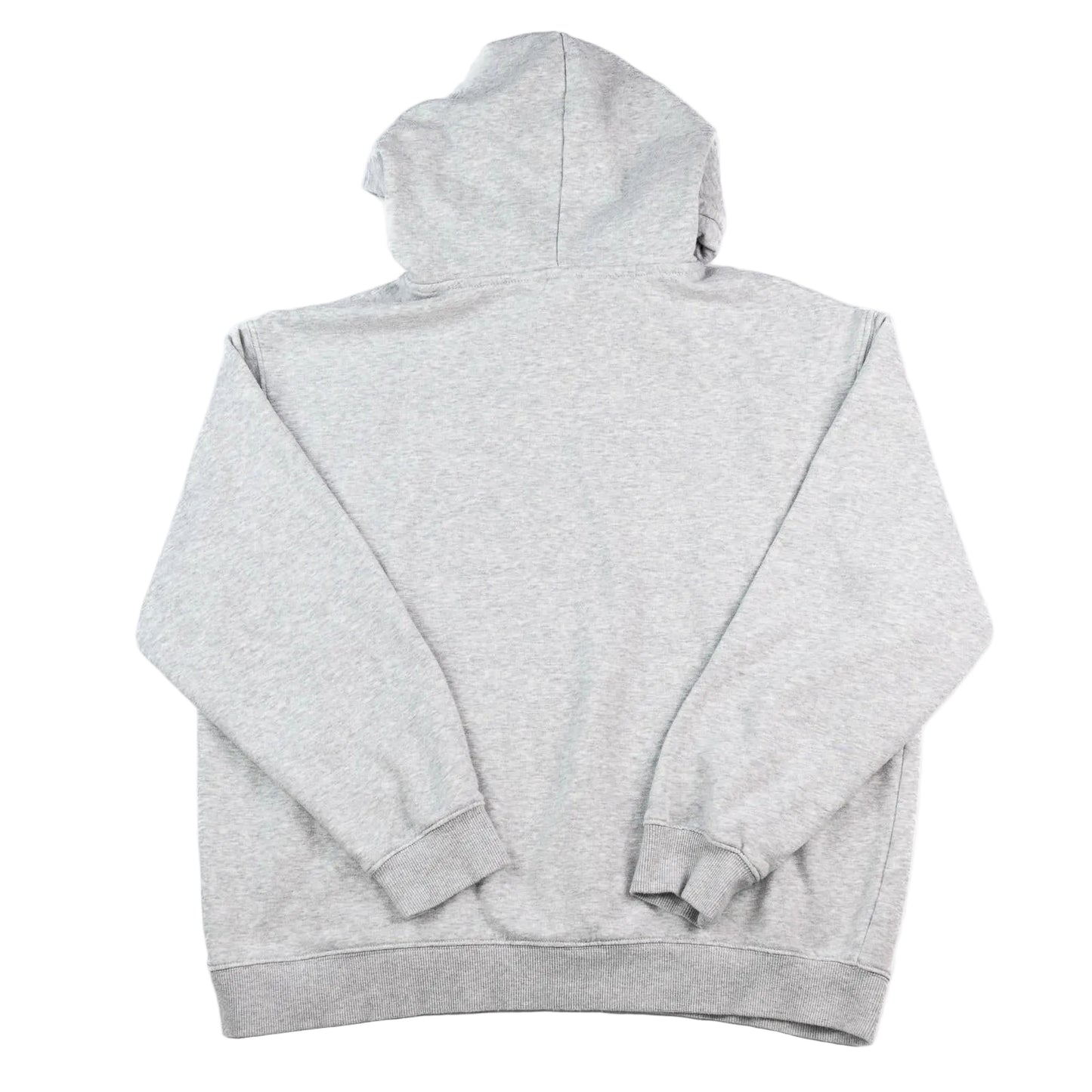 Gray hoodie on a white background