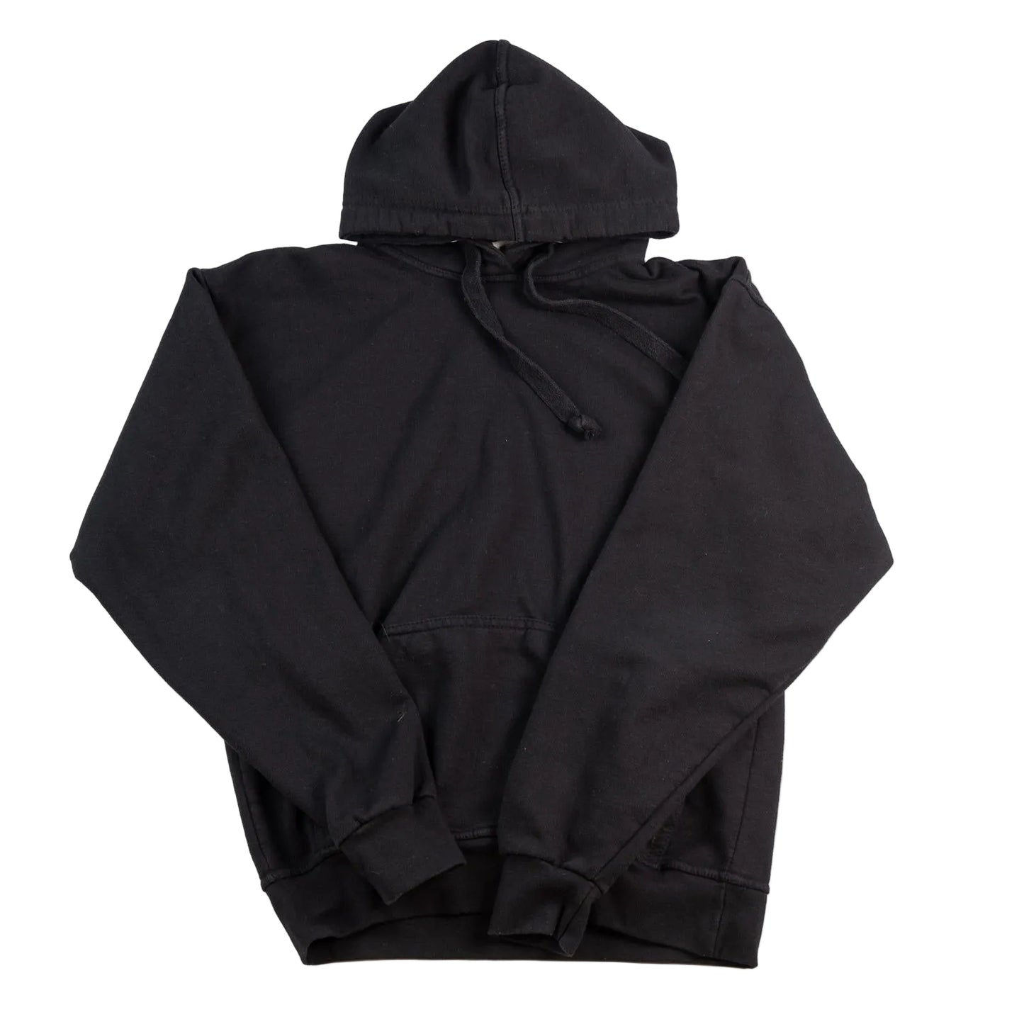 Black hoodie on a white background