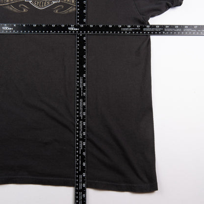 Harley Davidson Gainesville Florida Alligator T-Shirt Men’s 2XL Black 2011
