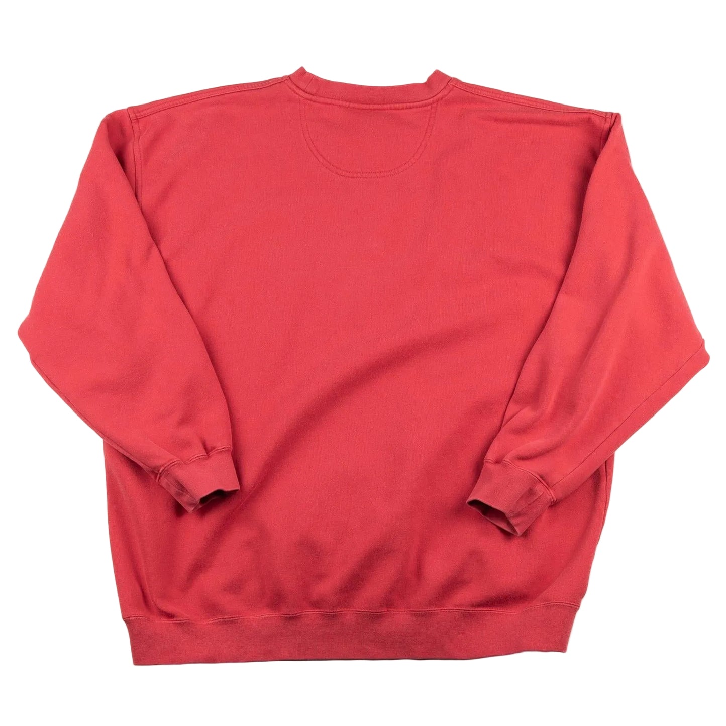 Red sweatshirt on a white background