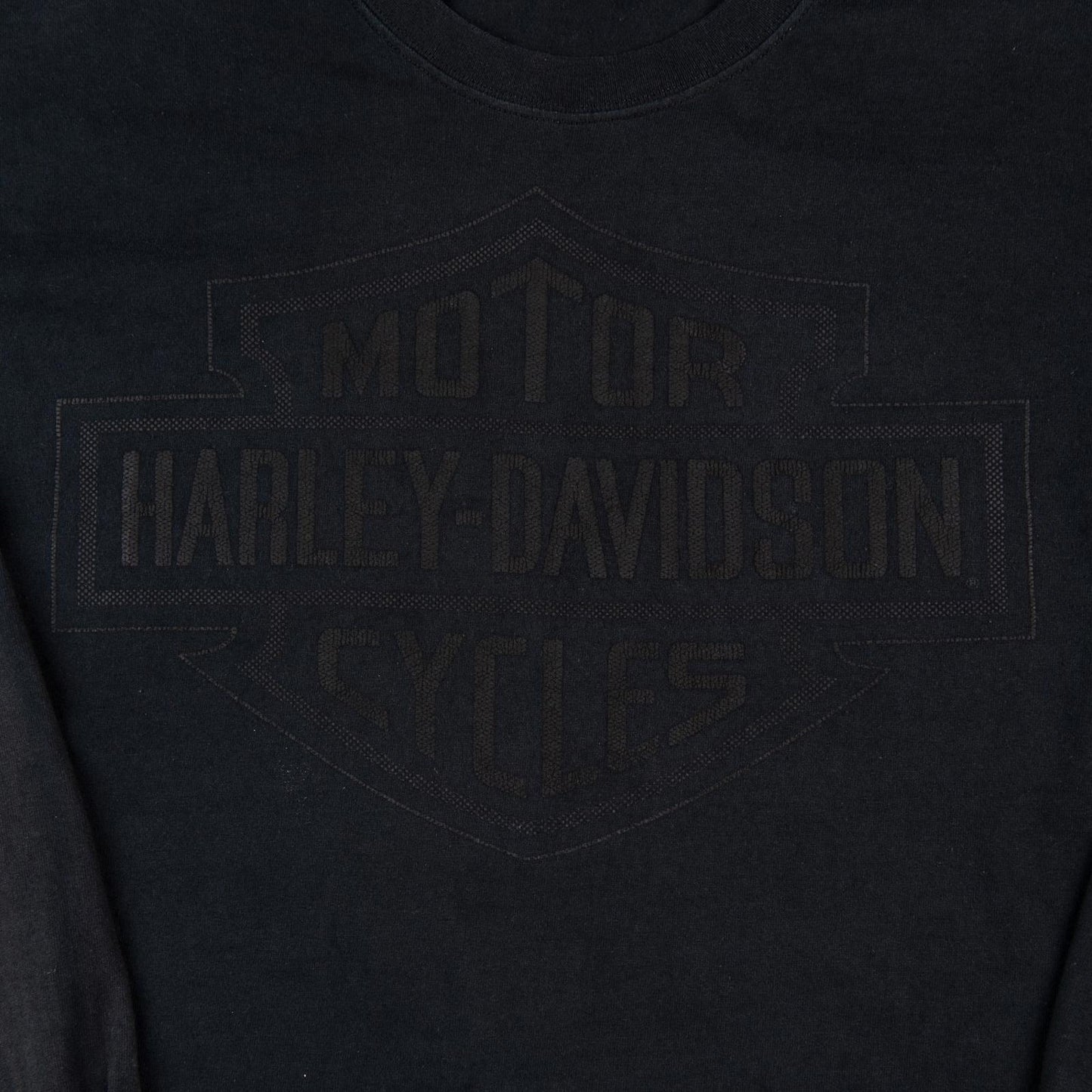 Vintage 1990s Harley Davidson Cleveland OH Long Sleeve T-Shirt Men's XL