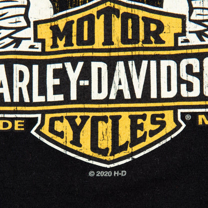 Harley Davidson Genuine Bert's Black Widow Florida Dealer 2021 Men's XL