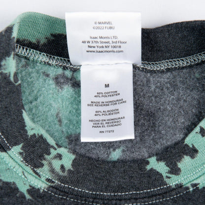 Marvel X FUBU Black Panther Wakanda Tie Dye Graphic Sweatshirt Men's Medium