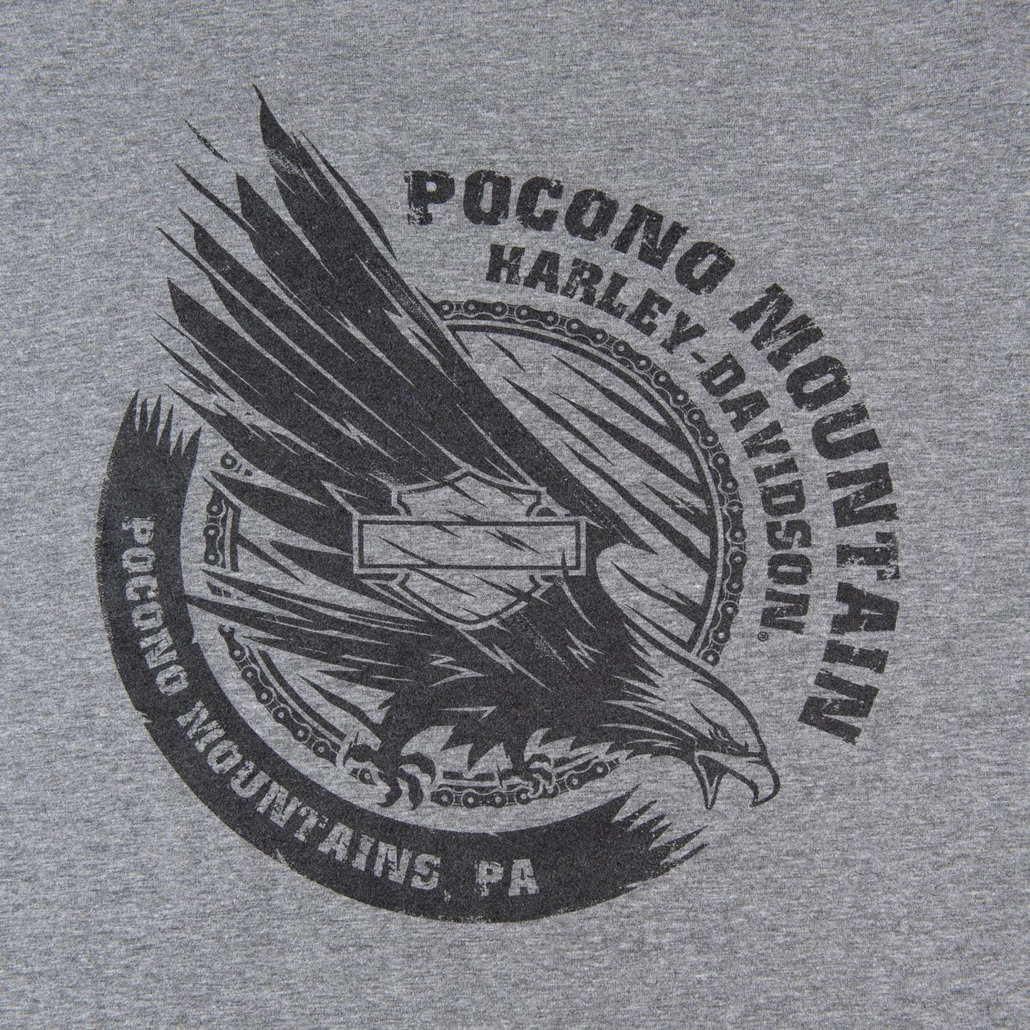Harley-Davidson 2020 Eagle Pocono Mountains PA Dealer T-Shirt Men’s XL