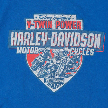 Harley-Davidson 2000's V-Twin Power Graphic T-Shirt Youth Large
