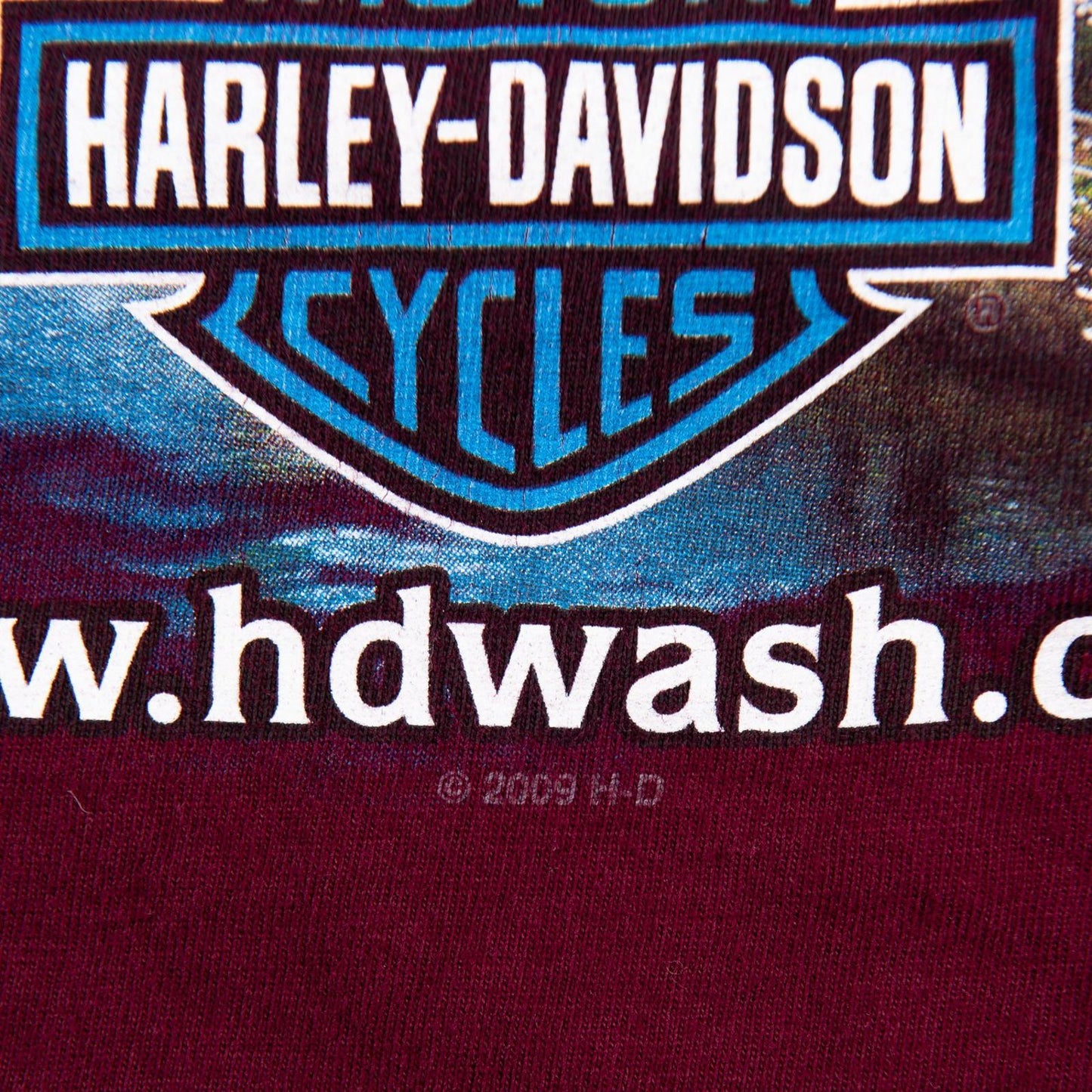 Harley-Davidson 2009 Washington DC Graphic T-Shirt Men's XL