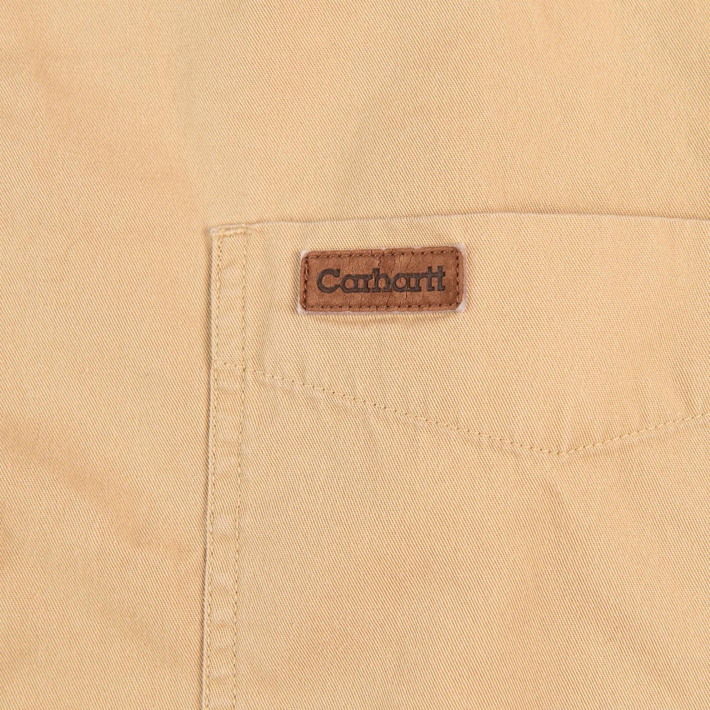 Carhartt Short Sleeve Button Up Workwear Shirt Men's XL