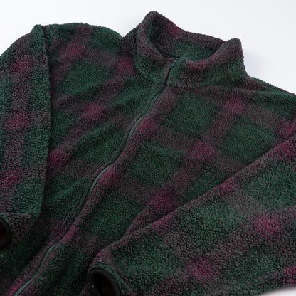 Vintage 80s–90s Sunbuster Coogi Style Acrylic Full Zip Sweater Men’s XL