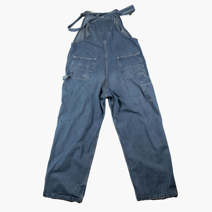 Carhartt Denim Overalls Relaxed Fit Blue Workwear Bib Dungarees R07 DST 40x30