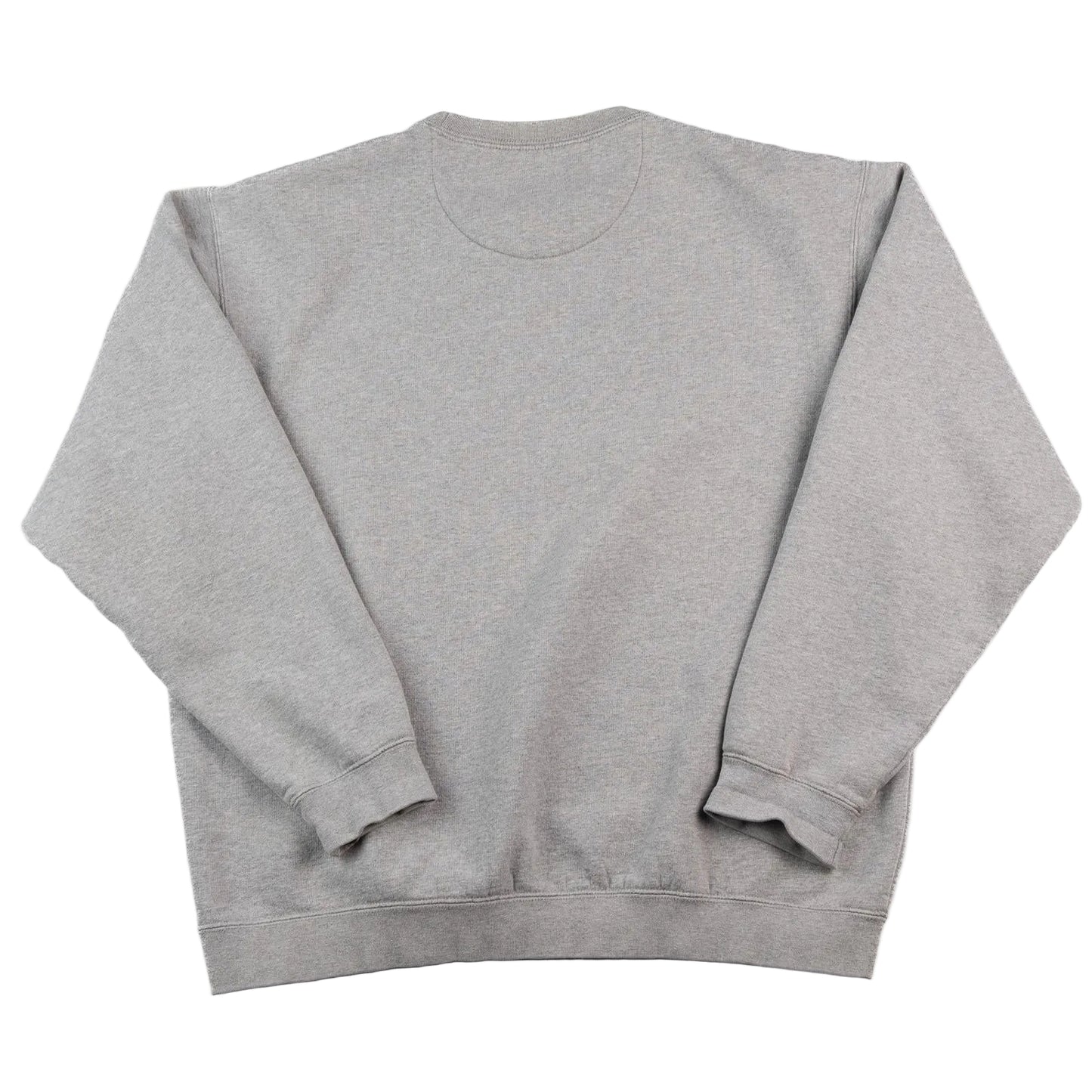 Gray sweatshirt on a white background