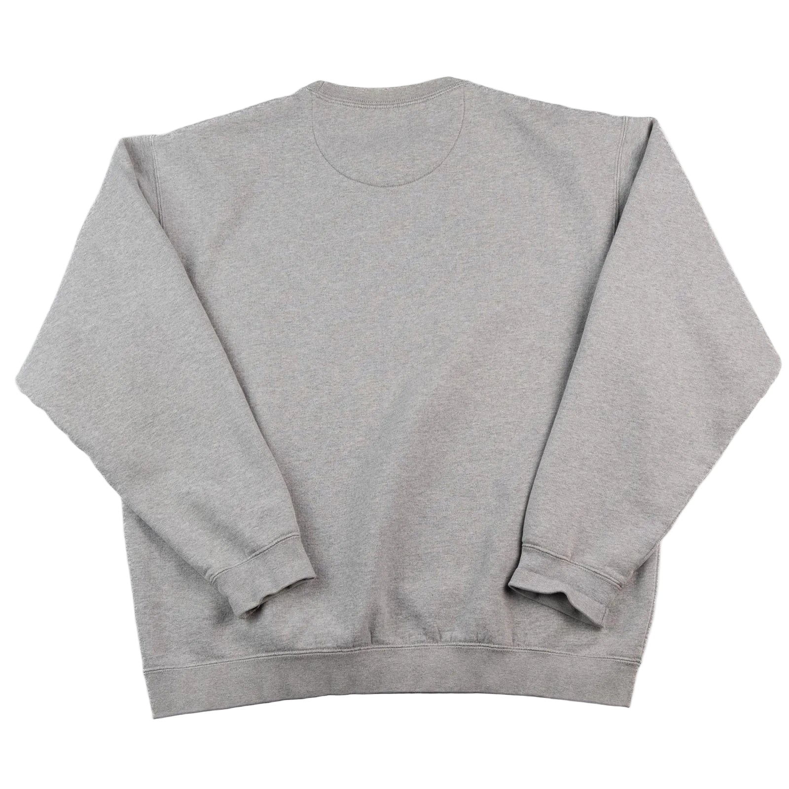 Gray sweatshirt on a white background