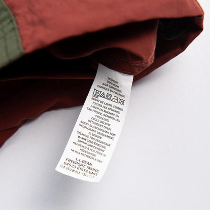 LL Bean Anorak Packable Nylon Hooded Pullover Jacket Women's Medium