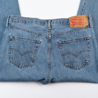 Levi’s 501 Original Fit Button Fly Blue Jeans Men’s 33x30