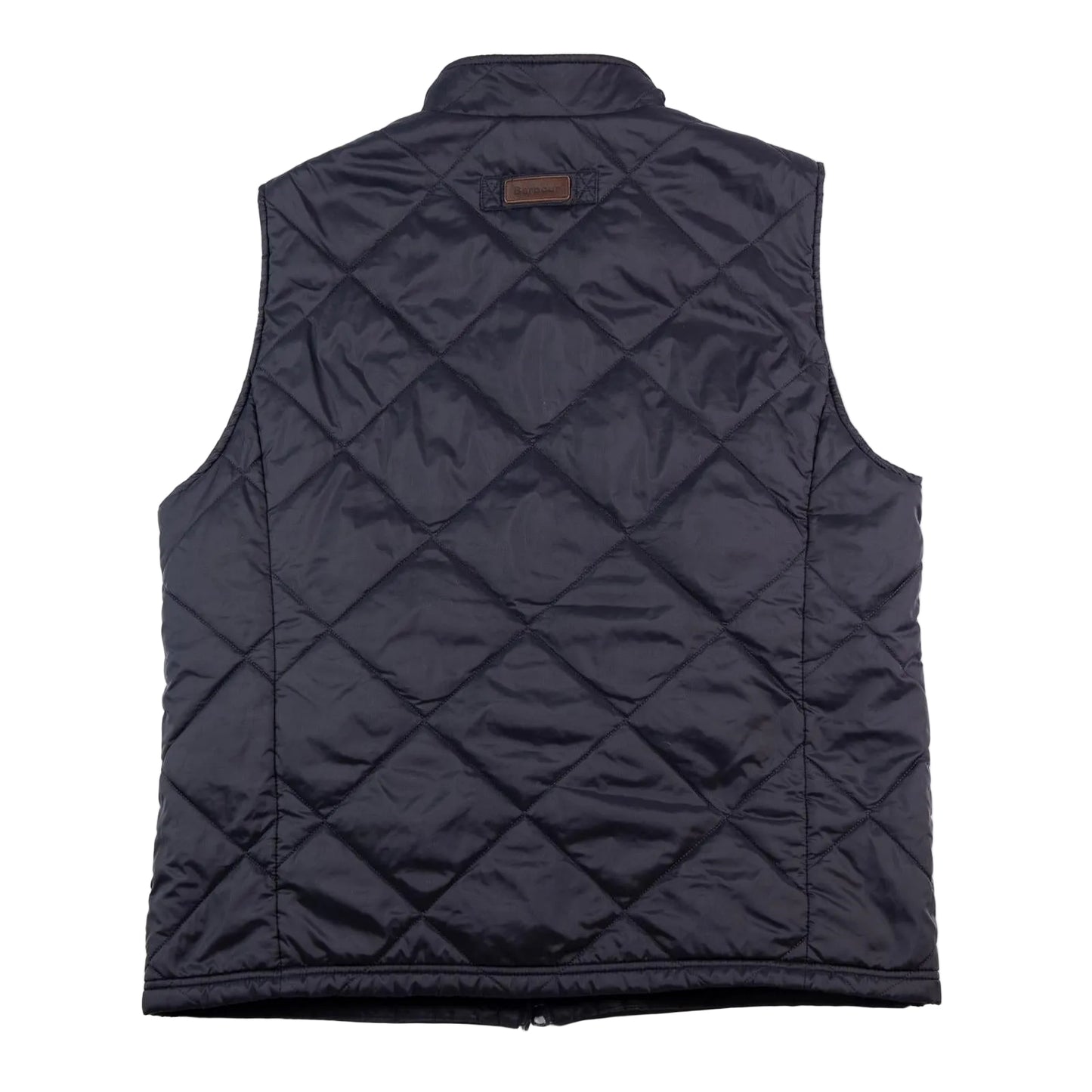 Quilted vest on a white background