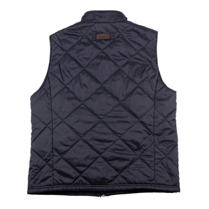 Quilted vest on a white background