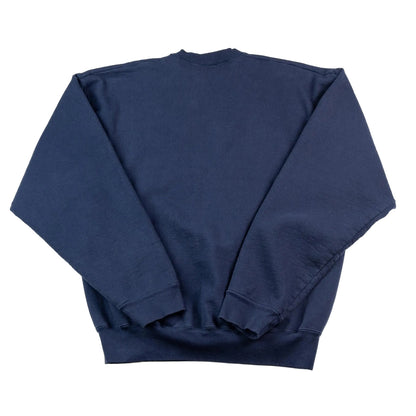 Blue sweatshirt on a white background