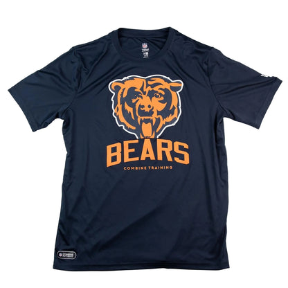 Navy blue t-shirt with orange bear logo and 'Bears' text on a white background